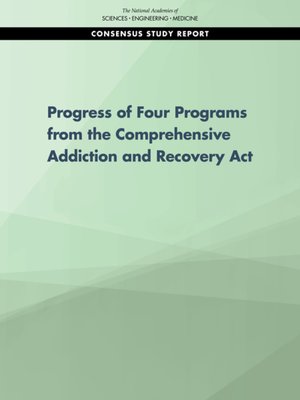 cover image of Progress of Four Programs from the Comprehensive Addiction and Recovery Act
